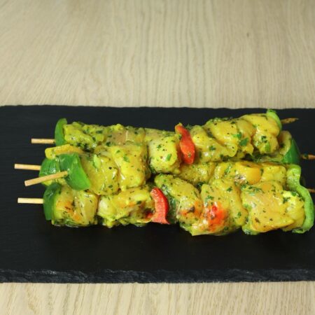 BROCHETTES DE POULET CURRY