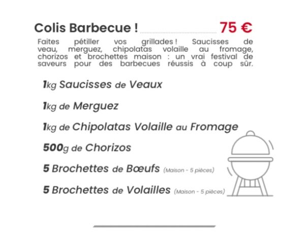 COLIS BARBECUE